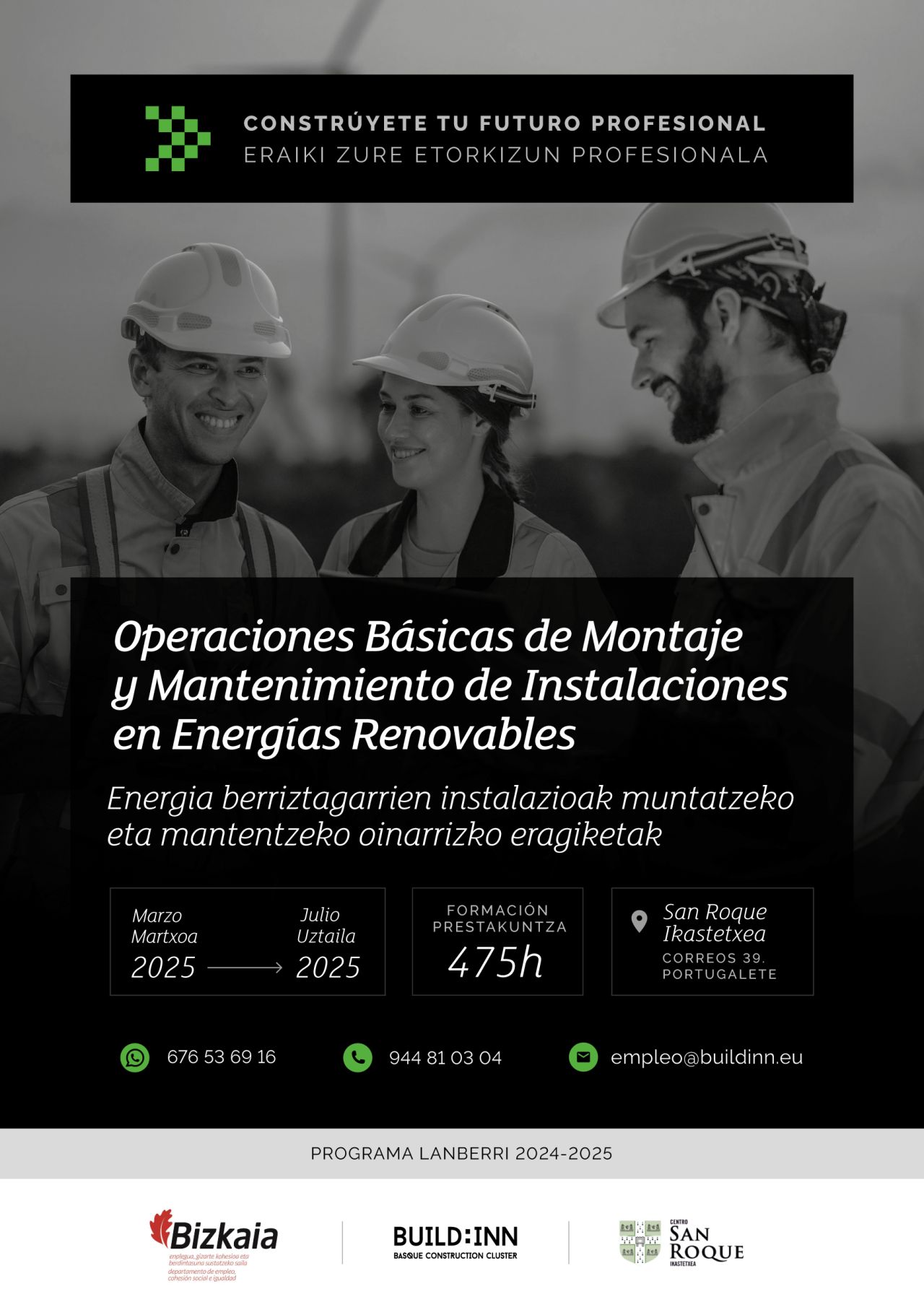 Mantenimiento de instalaciones de energías renovables